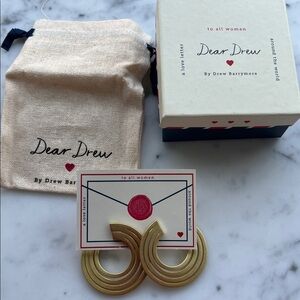 [Dear Drew] Gold Hoop Earrings